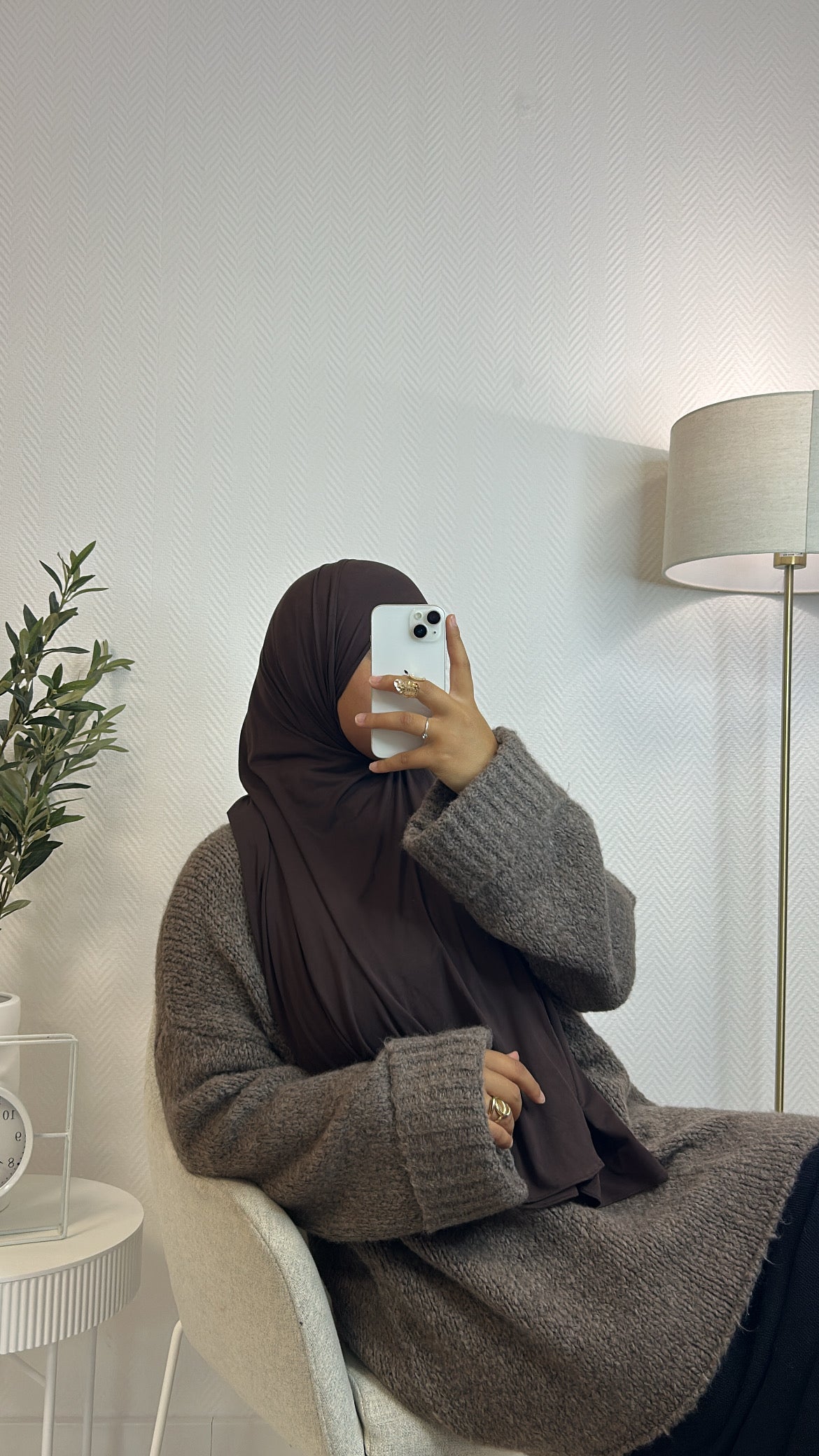 Pull taupe