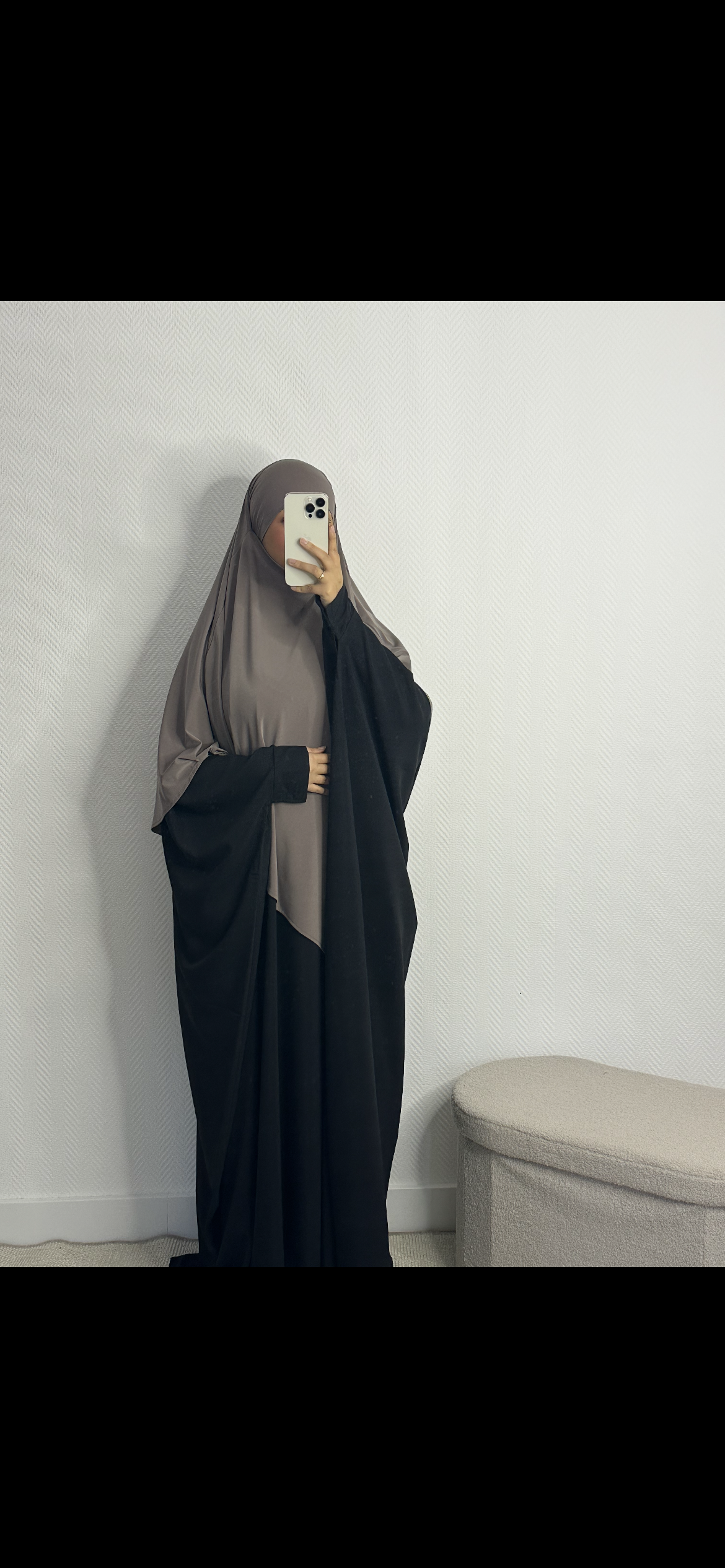 Abaya noir