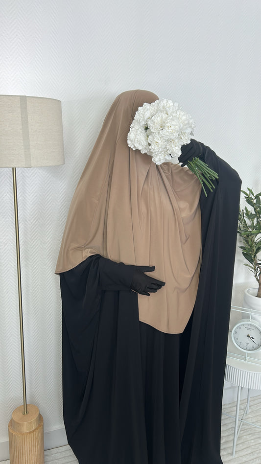 Khimar jersey premium Terracota